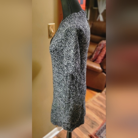 Zara Black& White Wool Blend Sweater Dress, Size Small. NWT - Picture 5 of 8